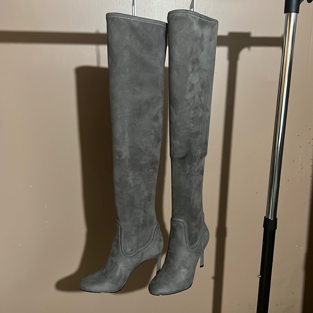 Nine West over the knee suede boots